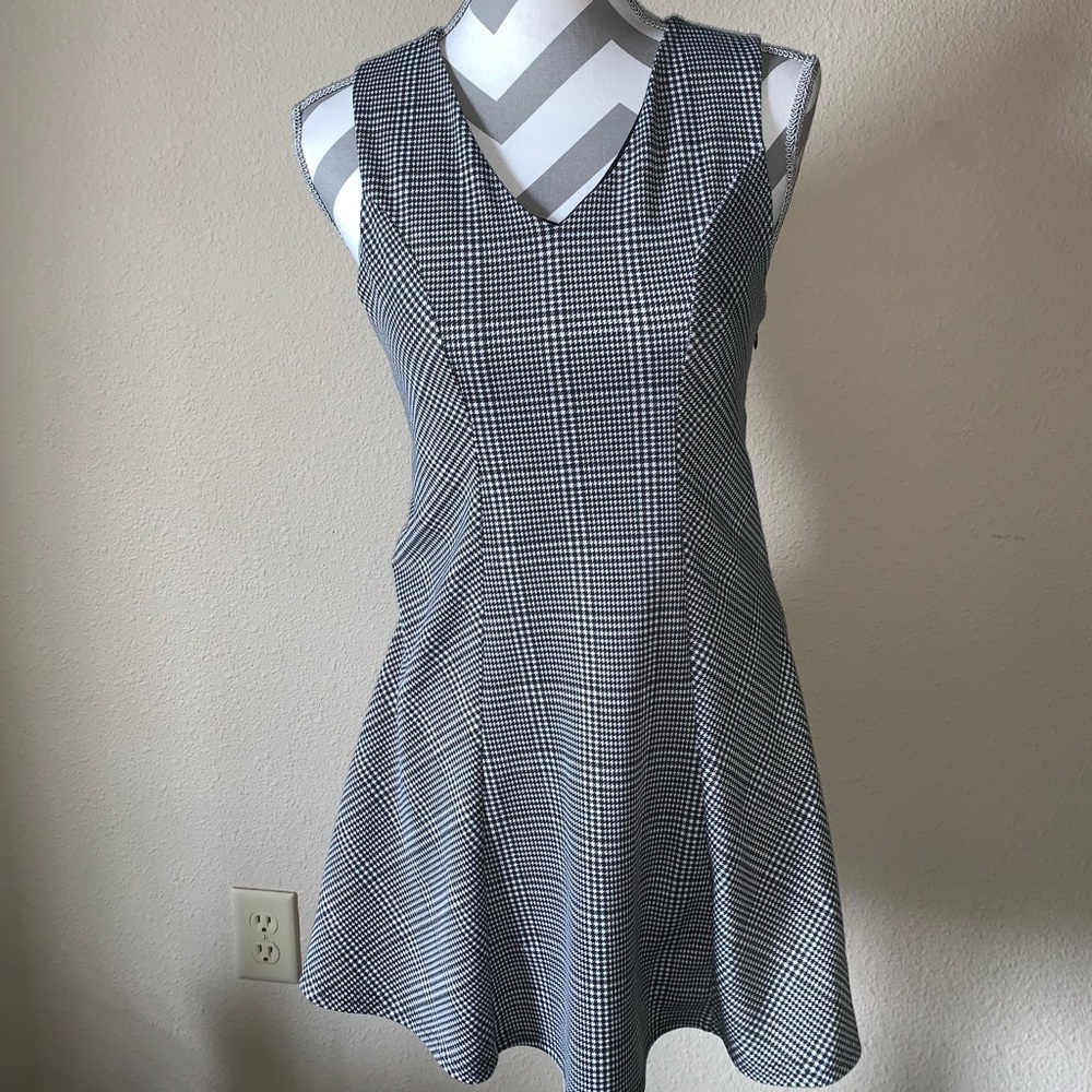Houndstooth Dress